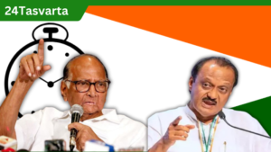 शरद पवार विरुद्ध अजित पवार - 24TasVarta
